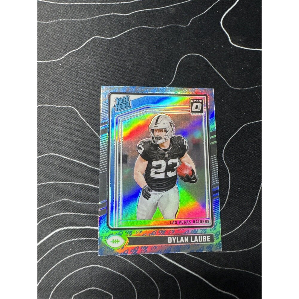 2024 Donruss Dylan Laube Optic Rocketship Emoji Rated Rookie Case Hit SSP